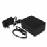 Dock Station Dual Ewent AAACET0186 Dual 2.5"-3.5" USB 3.1 ABS Чёрный