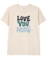 Adult Love You More Graphic Tee L