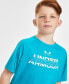 Big Boys Tech Split Wordmark Graphic Short-Sleeve T-Shirt