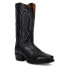 Фото #2 товара Dan Post Boots Wade Embroidered Square Toe Cowboy Mens Black Casual Boots DP335