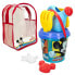 COLORBABY Beach Cube Set With Accessories And Mickey Transport Backpack