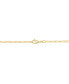 ფოტო #2 პროდუქტის EFFY® Diamond Baguette & Round Cluster Pendant Necklace (3/8 ct. t.w.) in 14k Gold, 16-3/4" + 1-1/4" extender