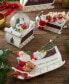 Фото #4 товара Christmas Tree Santa Sleigh Cookies for Santa Platter