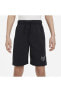 Фото #4 товара Шорты спортивные Nike DX2298 черные памукные с карманами