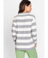 ფოტო #2 პროდუქტის 100% Cotton Long Sleeve Stripe & Placement Print Jersey Top