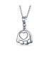 ფოტო #1 პროდუქტის Dog Cat Puppy Paw Print Cremation Jewelry For Ashes Pendant Locket Memorial Urn Ashes Holder Necklace For Women Sterling