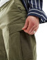 Фото #2 товара Jack & Jones wide fit cargo trouser in khaki