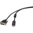 Фото #1 товара Renkforce RF-3301142 - 1 m - DisplayPort - DVI-D - Male - Male - Straight