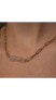 ფოტო #2 პროდუქტის 18K Gold Plated Chain with Rose Quartz - Sandrine Necklace 17" For Women