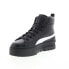 Puma Mayze Mid 38117002 Womens Black Synthetic Lifestyle Sneakers Shoes