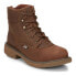 Justin Original Workboots Rush 6 Inch Waterproof Composite Toe Work Mens Brown