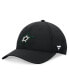 ფოტო #1 პროდუქტის Men's Black Dallas Stars Domestic 3D Patch Adjustable Hat