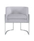 Фото #3 товара Giselle Dining Chair - Silver Frame