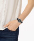 ფოტო #2 პროდუქტის Women's Black Strap Watch 33mm Jewelry Gift Set