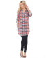 Фото #1 товара Women's Piper Stretchy Plaid Tunic