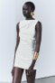 Zw collection short draped dress