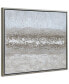 Фото #2 товара Sandpath Textured Metallic Hand Painted Wall Art by Martin Edwards, 30" x 40" x 1.5"