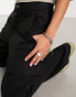 Фото #4 товара Cotton:On straight leg cargo pant in black