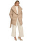 ფოტო #5 პროდუქტის Women's Belted Wing-Collar Teddy Coat, Created for Macy's