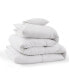 100% Cotton All Season Goose Down Feather Comforter, Twin