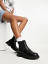 ASOS DESIGN Adjust chunky chelsea boots in black