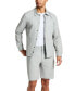 ფოტო #5 პროდუქტის Men's 4-Way Stretch Water-Resistant Printed Seersucker Shirt Jacket