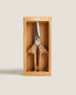 Wooden kitchen scissors