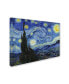 Фото #2 товара Холст с картиной Винсента Ван Гога "Звездная ночь" - 47" x 35" x 2" от Trademark Global
