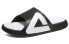 Sports Slippers Peak Type Griffin E92037L Black and White