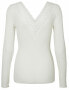 Women´s blouse PCSIRI Tight Fit 17095374 Bright White