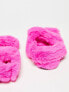 ASOS DESIGN Zactually sporty slippers in pink