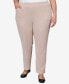 Plus Size St.Moritz Knit Corduroy Pull On Short Length Pants