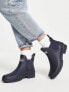 Barbour Wilton chelsea wellington boot in navy