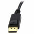 StarTech.com DisplayPort to DVI Adapter - DisplayPort to DVI-D Adapter Video Converter 1080p - DP 1.2 to DVI Monitor/Display Cable Adapter Dongle - DP to DVI Adapter - Latching DP Connector - 0.152 m - DisplayPort - DVI-I - Male - Female - Straight