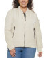 Фото #1 товара Trendy Plus Size Melanie Bomber Jacket