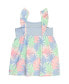 Baby Girls Baby Ruffle Strap Mixed Print Dress