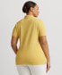 Фото #2 товара Plus Size Short-Sleeve Polo Shirt