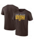 ფოტო #1 პროდუქტის Men's Brown San Diego Padres Hard to Beat T-Shirt