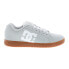 Фото #2 товара DC Gaveler ADYS100536-2GG Mens Gray Leather Skate Inspired Sneakers Shoes