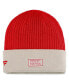 Фото #2 товара Men's Red and Khaki Washington Capitals True Classic Outdoor Play Cuffed Knit Hat