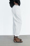 Carpenter trousers with pocket and buttoned hems