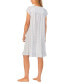Women's Cotton Cap-Sleeve Floral Nightgown