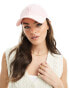 New Era 9forty NY Yankees mini logo cap in pink cord