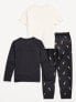 Фото #2 товара 3-Piece Jersey-Knit Pajama Set for Boys