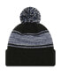 Men's Black Dallas Cowboys Chilled Cuffed Knit Hat with Pom