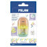 Фото #2 товара MILAN Blister Pack Capsule Eraser With Pencil Sharpener New Look Series