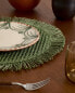 Фото #5 товара Fringed paper placemat (pack of 2)