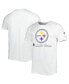 ფოტო #1 პროდუქტის Men's White Pittsburgh Steelers Historic Champs T-shirt