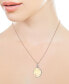 EFFY® Opal (3-1/6 ct. t.w.) & Diamond (1/6 ct. t.w.) 18" Pendant Necklace in 14k Rose Gold