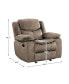 Фото #6 товара White Label Veloce 43" Glider Reclining Chair